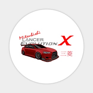 Mitsubishi Lancer EVO X, Evolution X, JDM Magnet